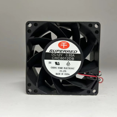 la CC 2.4W ha alimentato la struttura di plastica del fan 25x25x6.2mm PBT 94V0 con opzione di uscita del segnale