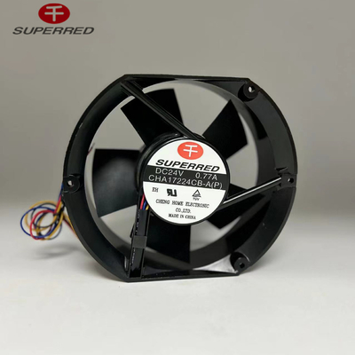 PBT di plastica 94V0 Fuoco CC CPU Ventilatore di raffreddamento DC affidabile per prestazioni ottimali