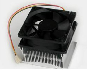 Alte prestazioni e affidabilità 12V CC CPU Ventilatore di plastica PBT 94V0 Frame